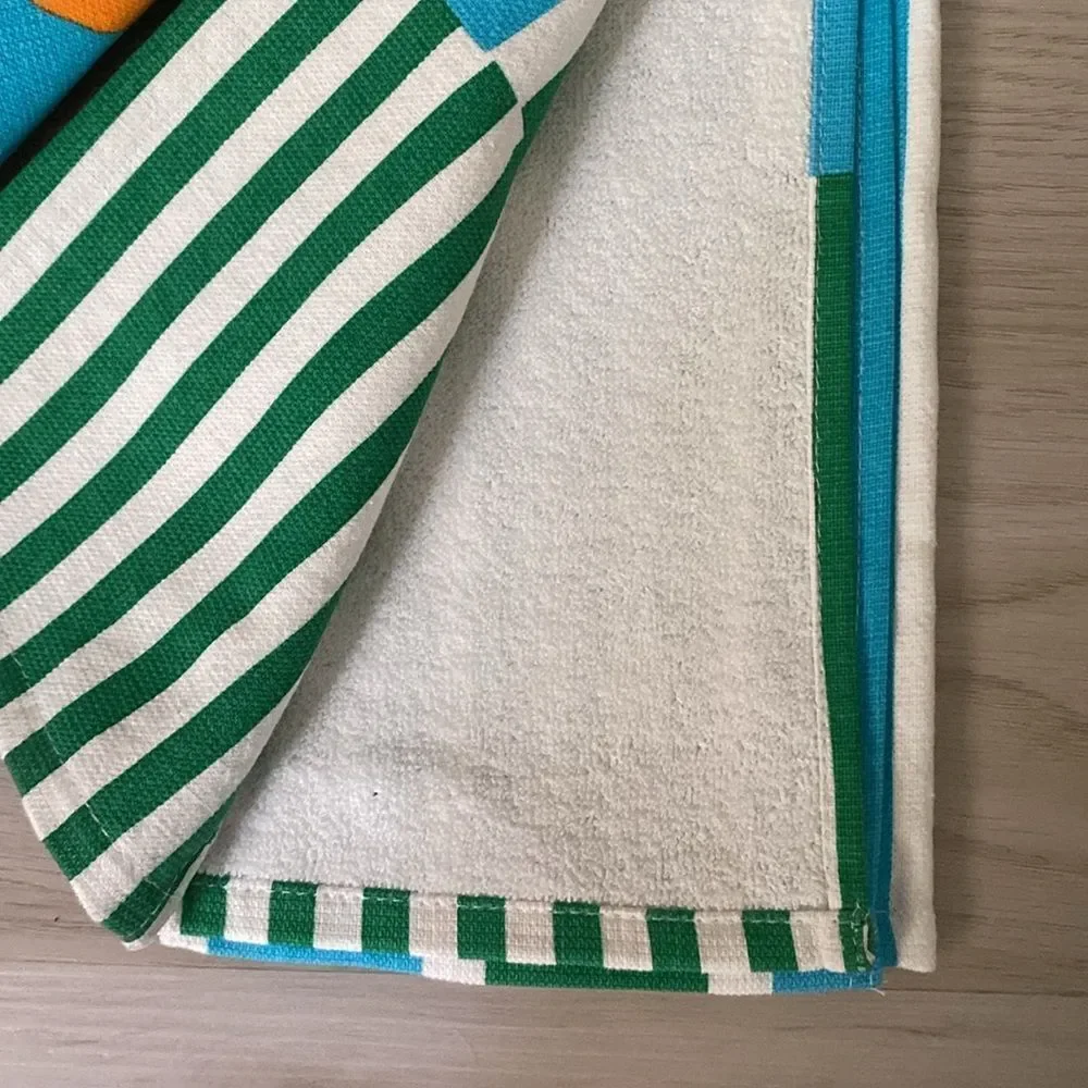 Target Tabitha Brown Vibrant Fruit and Blocked Striped Kitchen Hand towels